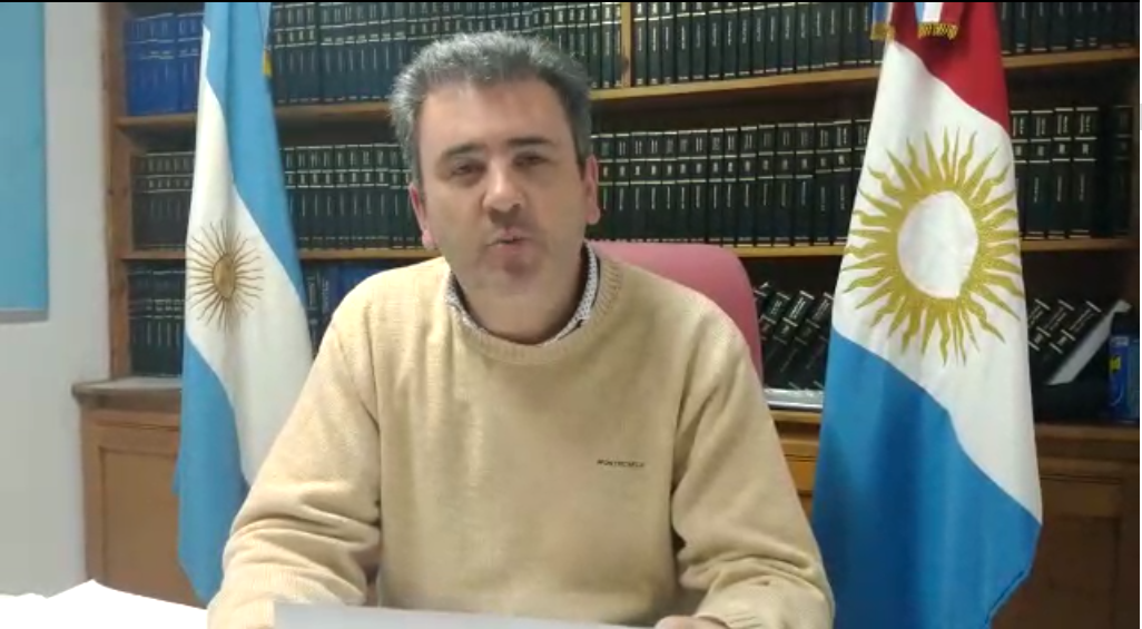 VIDEO: el intendente de La Falda anunció la marcha atrás en la flexibilización de la cuarentena | Córdoba