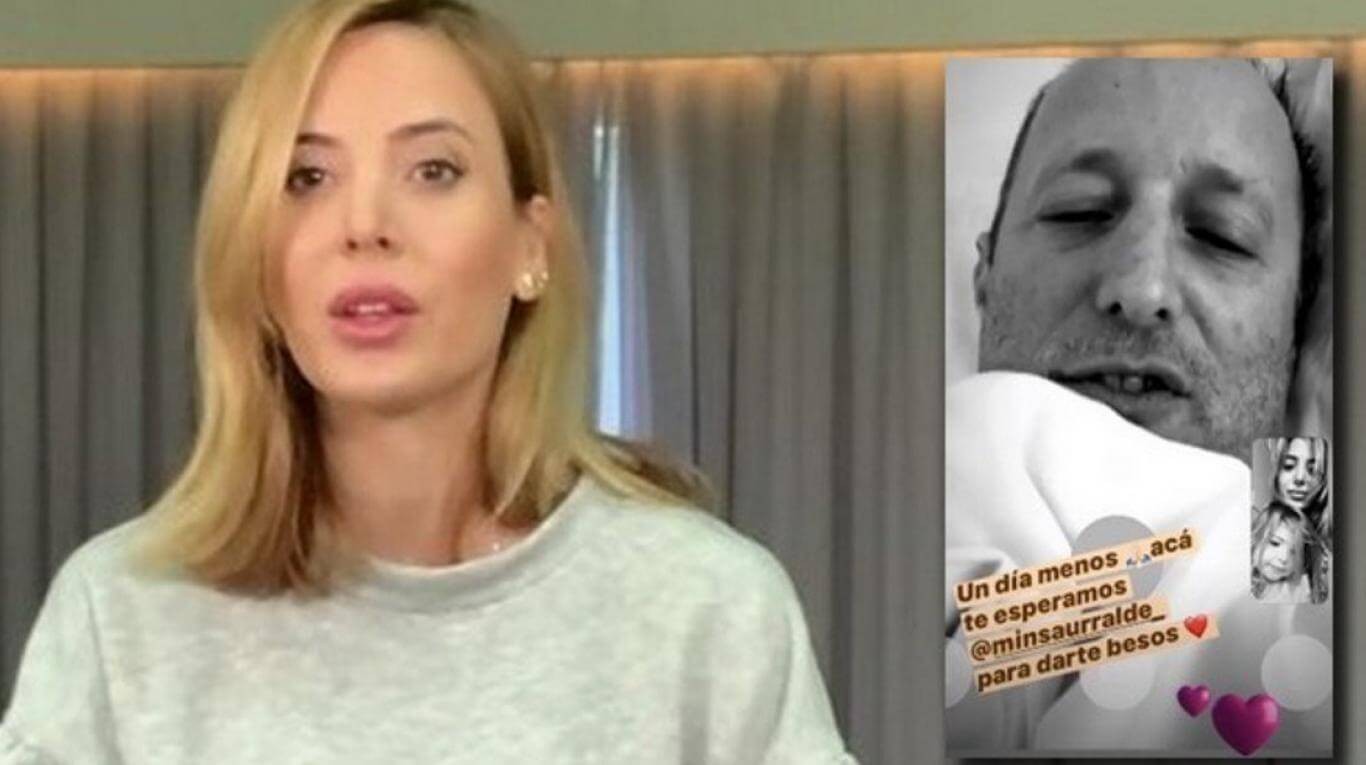 Jésica Cirio mostró fotos de la internación de Martín Insaurralde | Política y economía