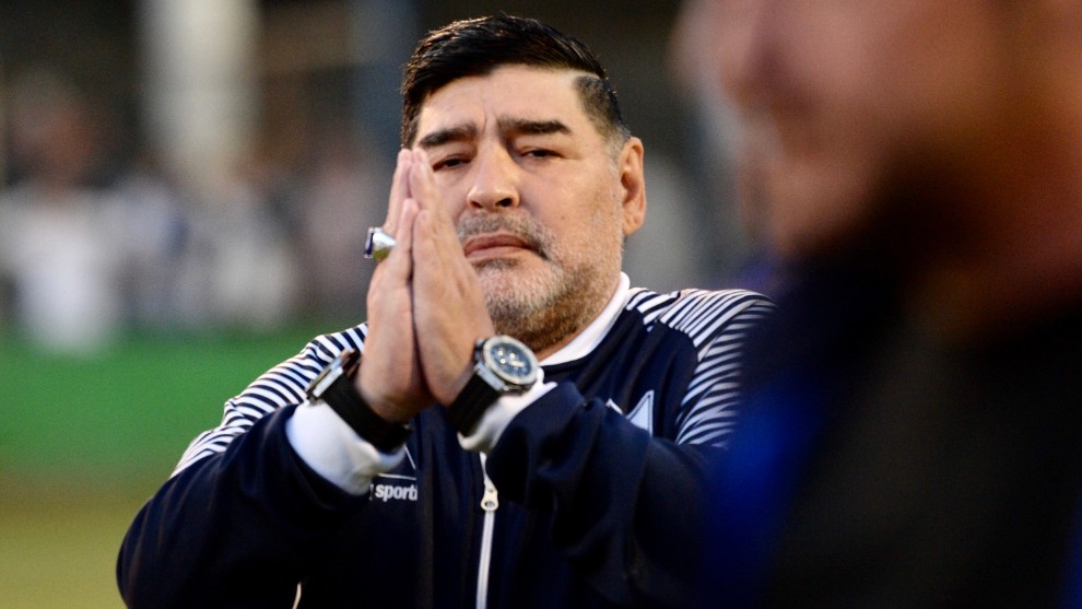 Maradona les agradeció a los jugadores de Gimnasia por cuidarse del coronavirus | Deportes