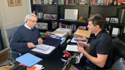 El Presidente se reunió con el interventor de Vicentin para "buscar una propuesta superadora" | Política y economía