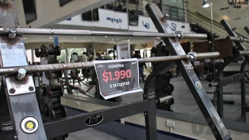 Un gimnasio en Mar del Plata empezó a vender máquinas para tratar de sobrevivir a la crisis | Actualidad