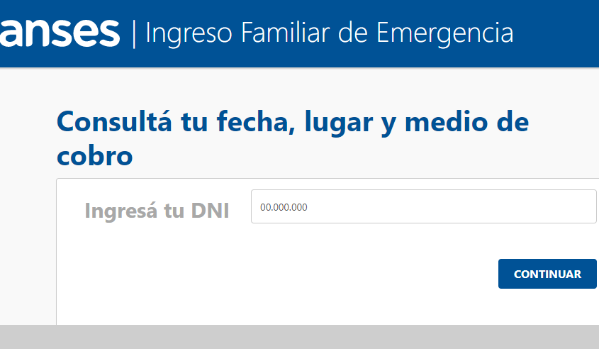 Ingresá y consultá fecha, lugar y medio de cobro del IFE | Córdoba
