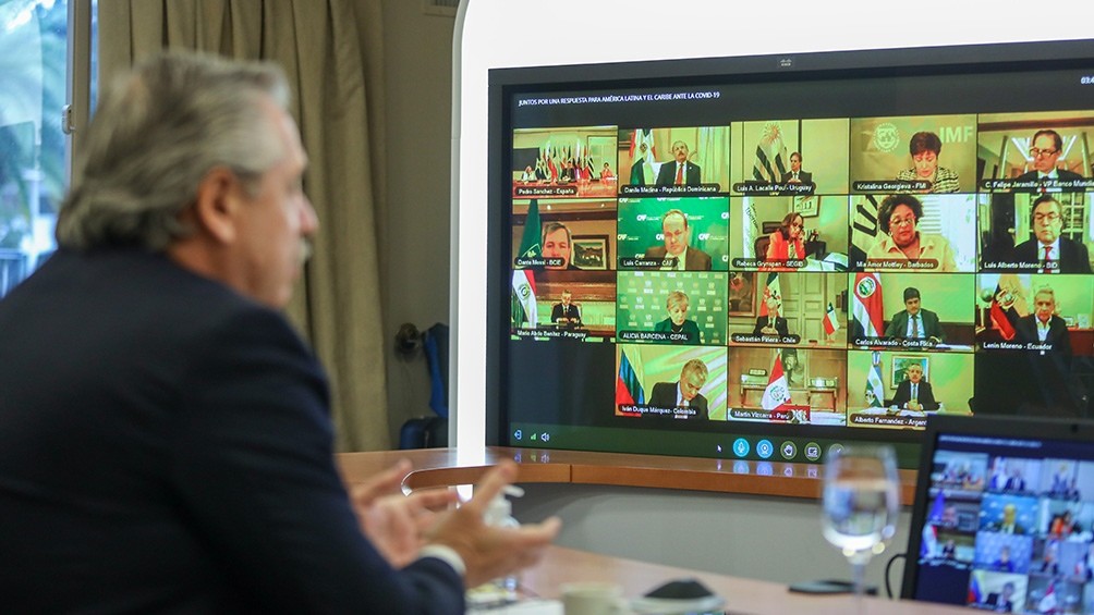 El Presidente pidió el "alivio inmediato de la deuda" para los países pobres, en tiempos de pandemia | Política y economía