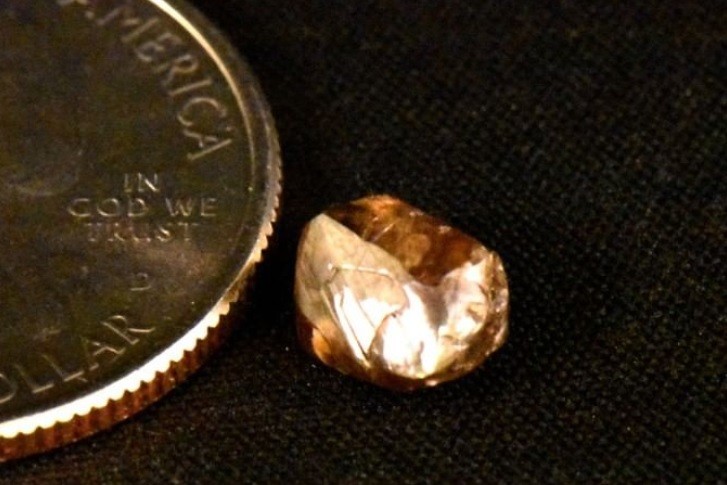 Fue con su familia a un parque y encontró un diamante | Curiosidades