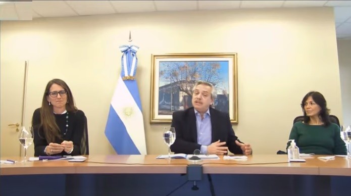 Alberto Fernández: "Vamos a salir del default, de la pandemia y del patriarcado" | Política y economía