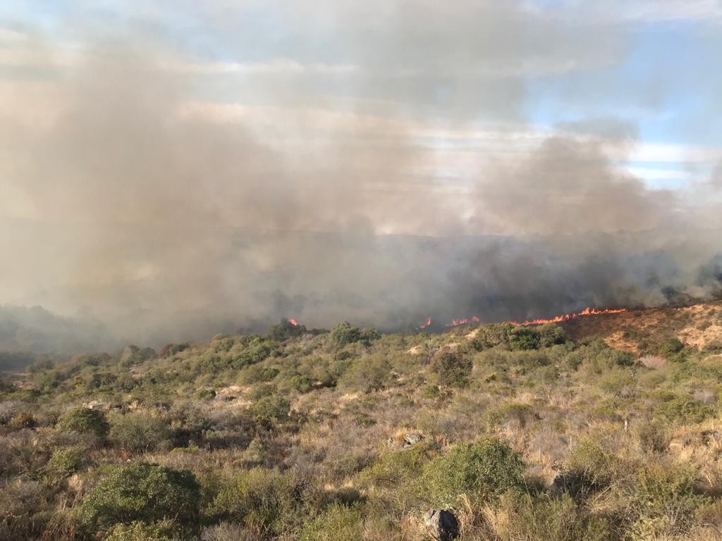 Bomberos lograron contener el incendio en Icho Cruz | Córdoba