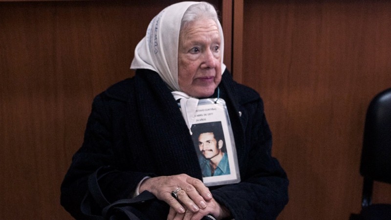 Nora Cortiñas defendió al Presidente: "Hebe no nos representa hace mucho tiempo" | Política y economía