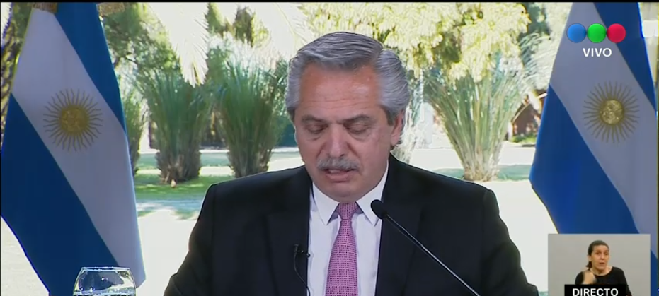 Alberto Fernández: la pandemia sigue presente y llevándose vidas | Política y economía