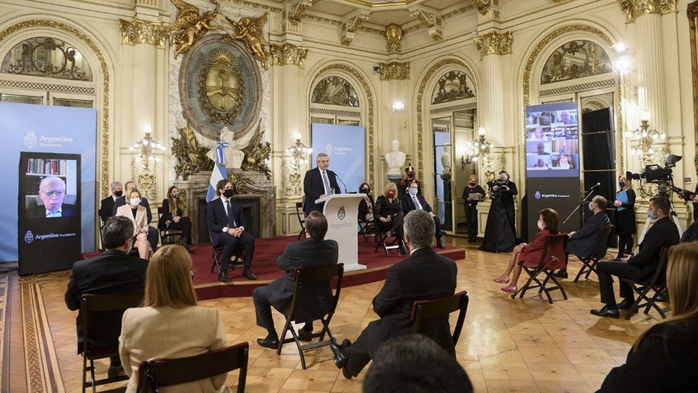 El Presidente defendió la reforma judicial: "Están construyendo ideas que no son ciertas" | Política y economía