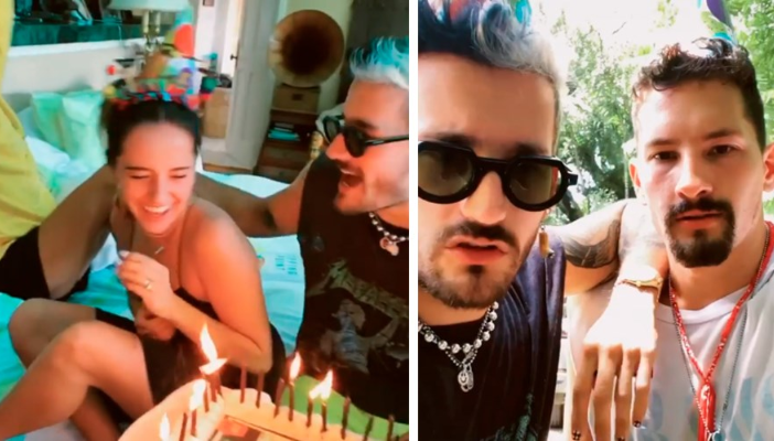 Mau y Ricky sorprendieron a Evaluna | Espectáculos