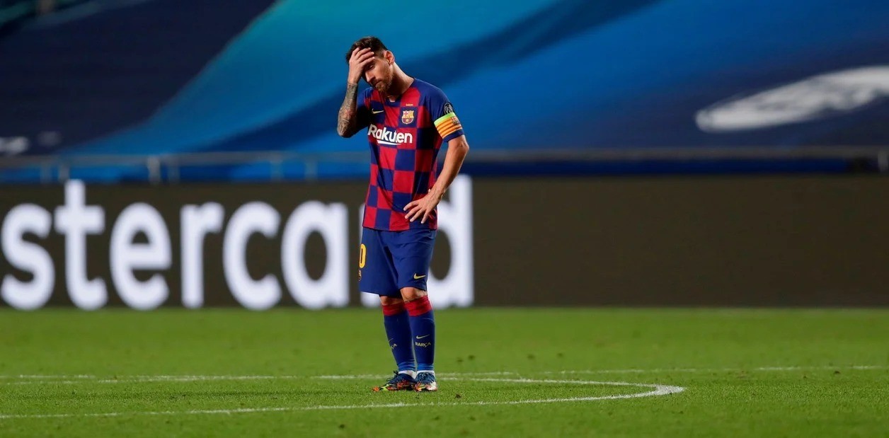 Al Barcelona de Messi le hicieron 8 y quedó eliminado de la Champions | Deportes