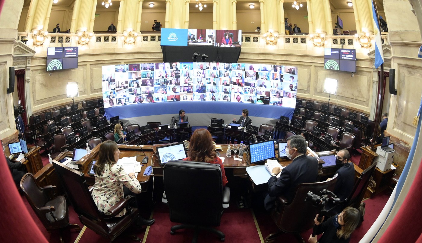El Senado se encamina a debatir la reforma judicial en medio de protestas opositoras | Política y economía