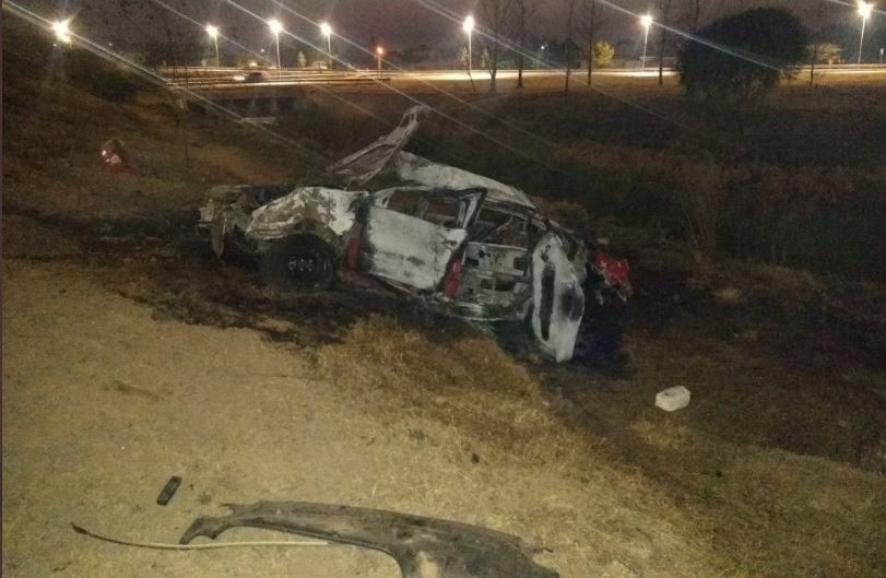 Un hombre murió al despistarse e incendiarse su auto en avenida de Circunvalación | Córdoba