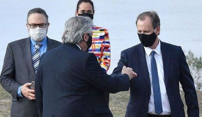 Gustavo Bordet, que tiene coronavirus, estuvo el viernes con Alberto Fernández | Política y economía