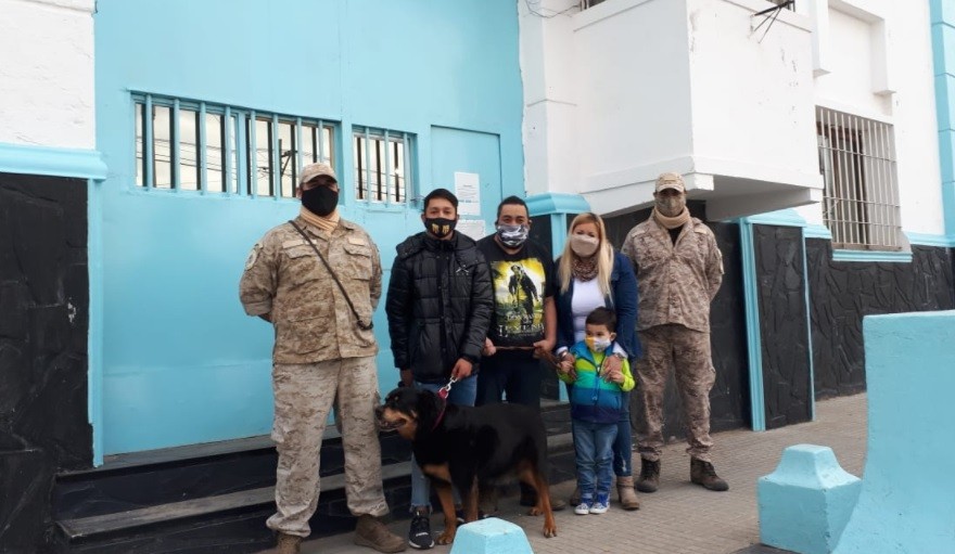 Jubilan a Antonella, una perra rottweiler penitenciaria y la dan en adopción | Curiosidades