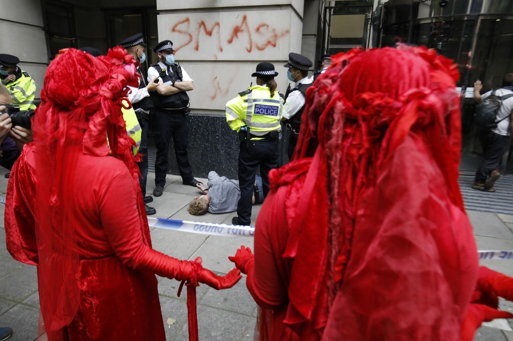 Tercer día de protestas por el cambio climático: más de 300 detenidos en Londres | Internacionales
