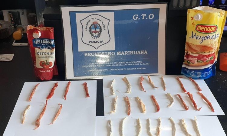 Quería ingresar 39 cigarrillos de marihuana a un penal en un sachet de mayonesa | Actualidad