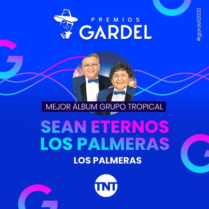 Premios Gardel 2020: Los Palmeras ganaron como Mejor Álbum Grupo Tropical | Espectáculos