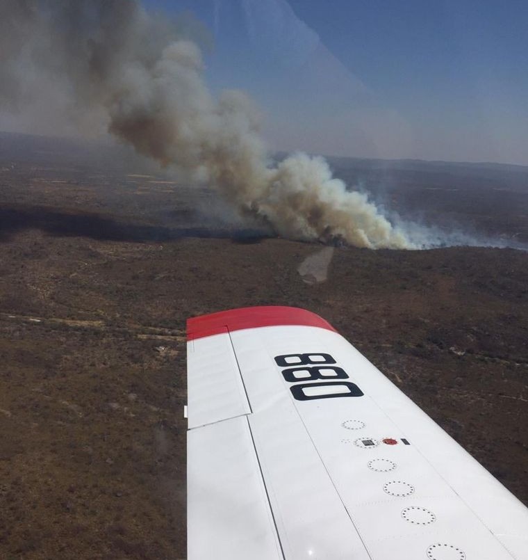 Está controlado el incendio en San Carlos Minas | Córdoba