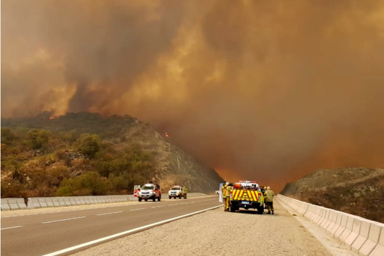 Persisten cuatro incendios activos en la provincia | Córdoba