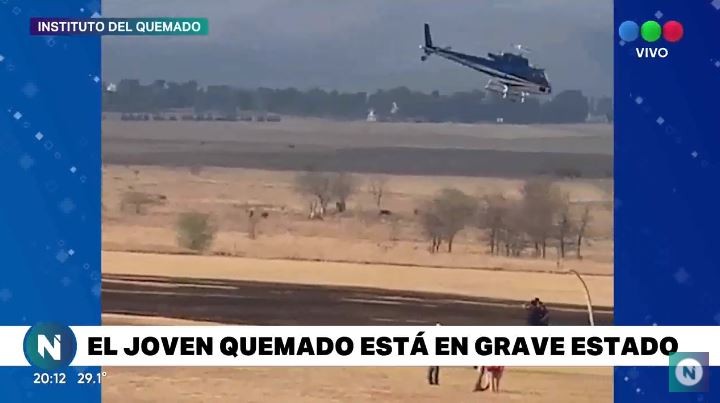 Está muy grave el vecino de La Cumbre quemado en el incendio forestal | Córdoba