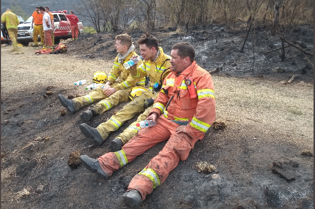 FOTOS: las dramáticas postales del implacable fuego en las sierras | Córdoba