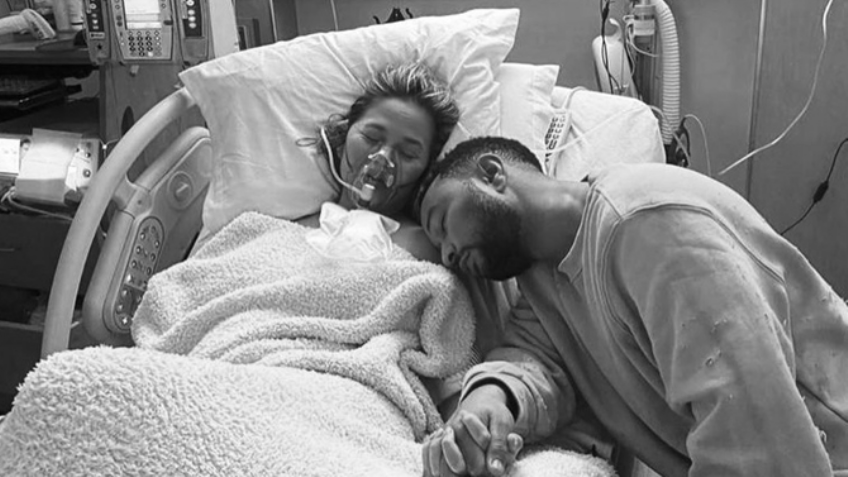 Las desgarradoras fotos que publicó la modelo Chrissy Teigen tras perder a su bebé | Espectáculos