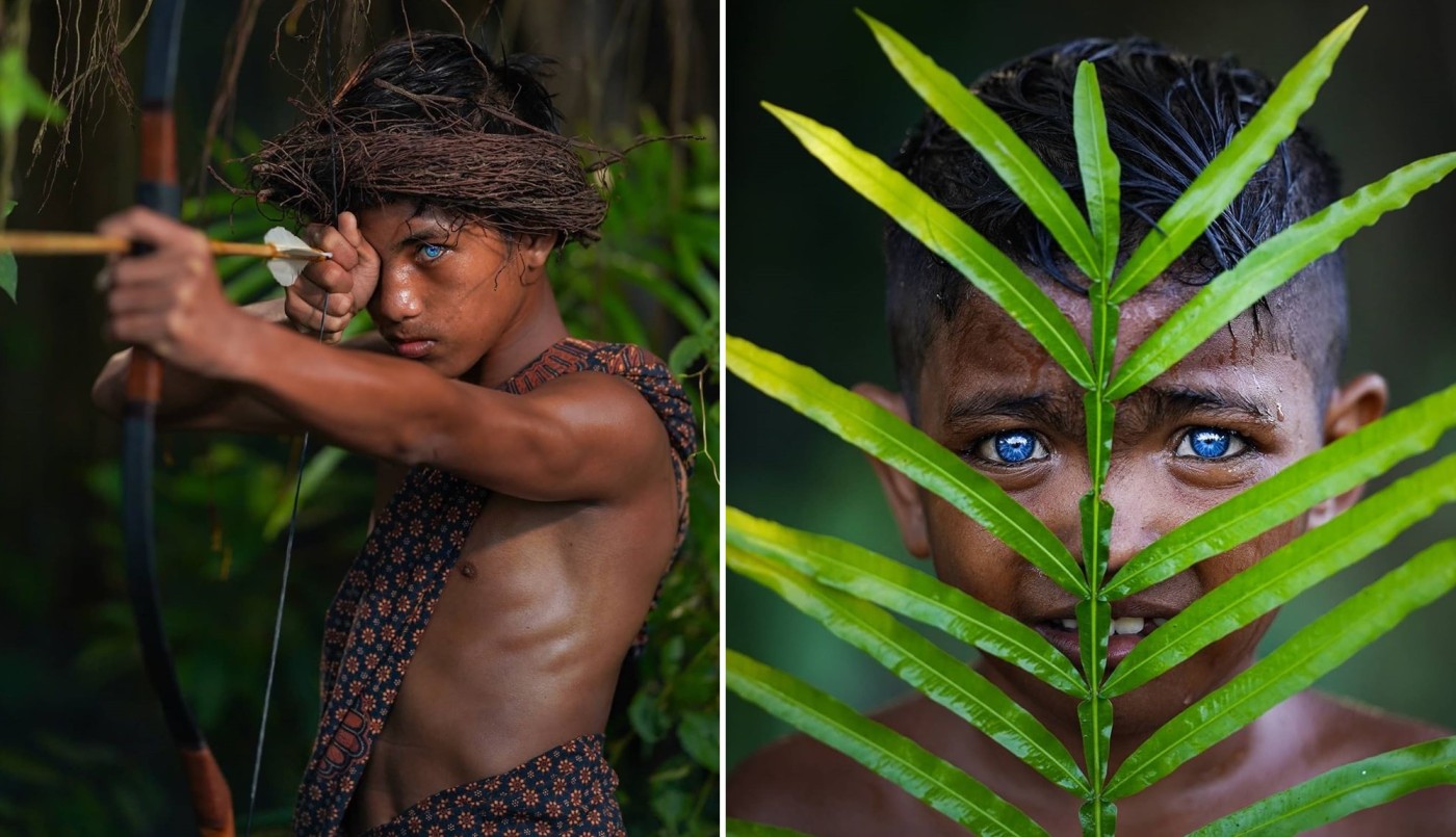 Ojos brillantes y azules: la tribu que sorprende por una mutación genética | Curiosidades