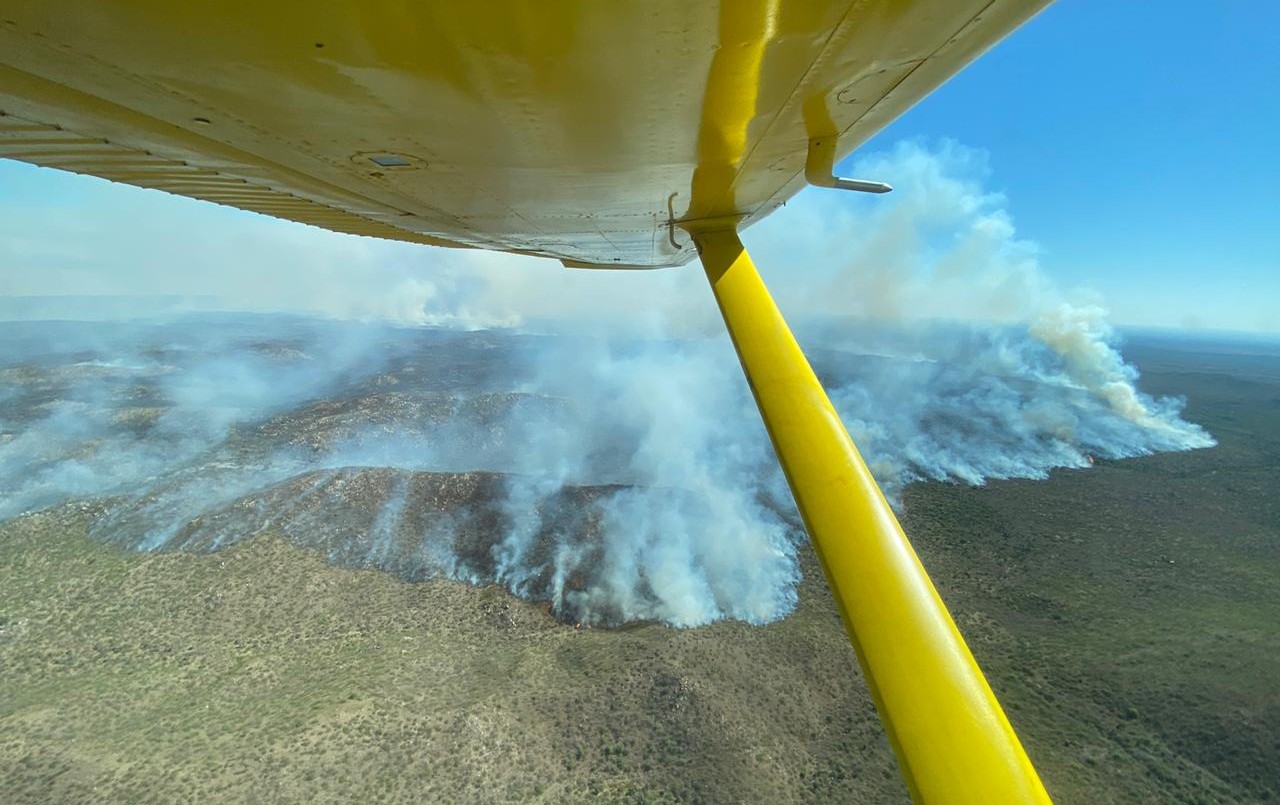 Pese a las lluvias, hubo reinicios de fuego en las sierras | Córdoba