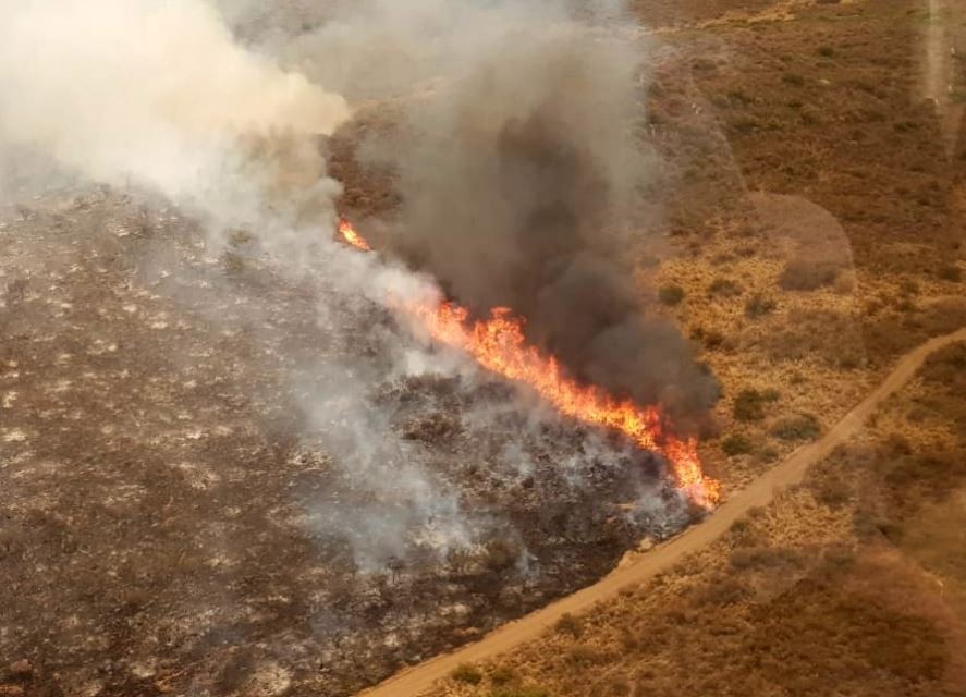 Incendios en Córdoba: permanece activo un foco en el oeste provincial | Córdoba