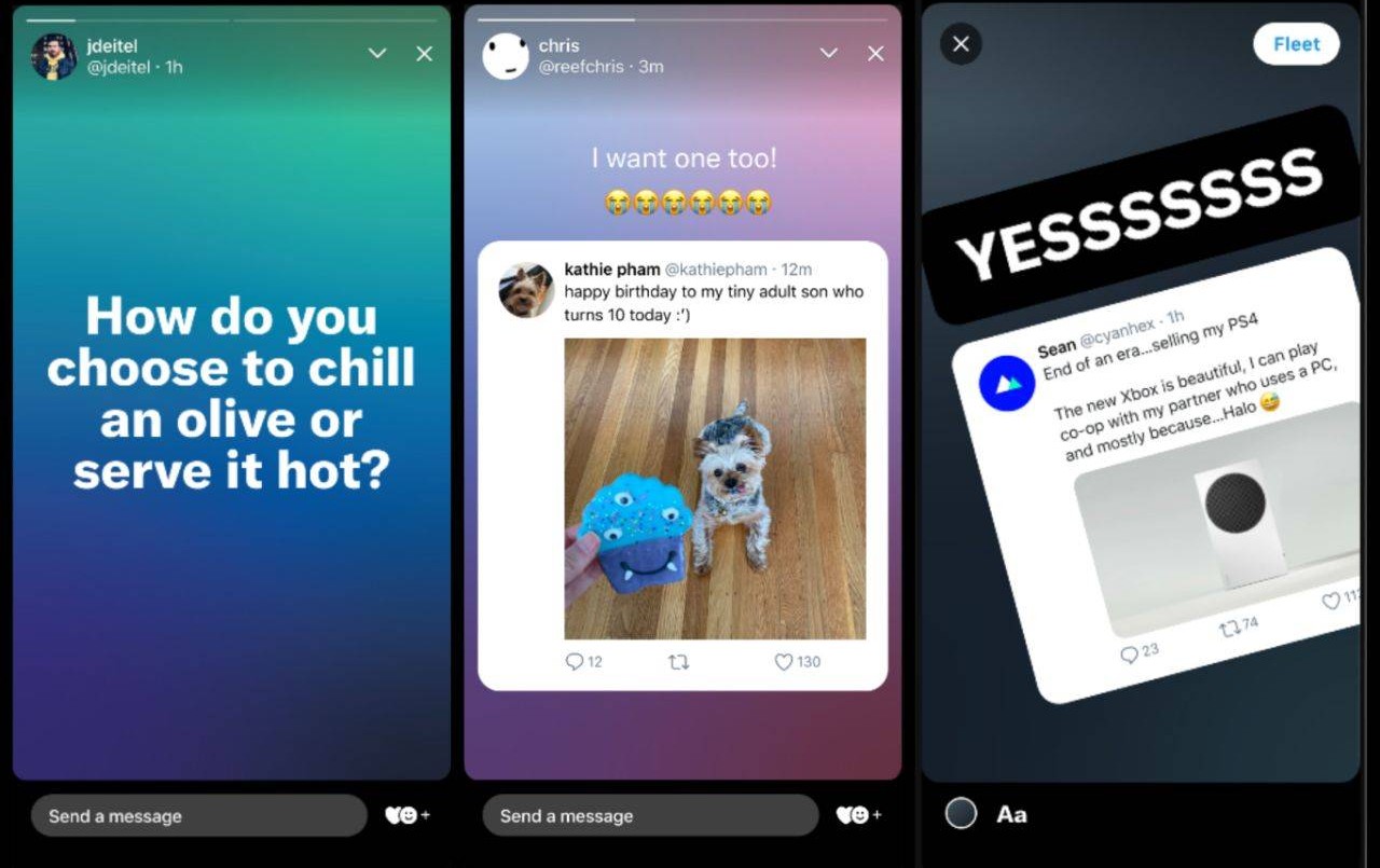 Twitter lanzó sus propias stories y las bautizó "Fleets" | Redes
