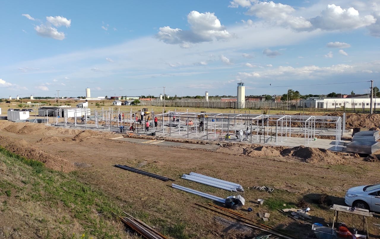 Avanza la construcción de la unidad sanitaria carcelaria de Bouwer en Córdoba | Política y economía