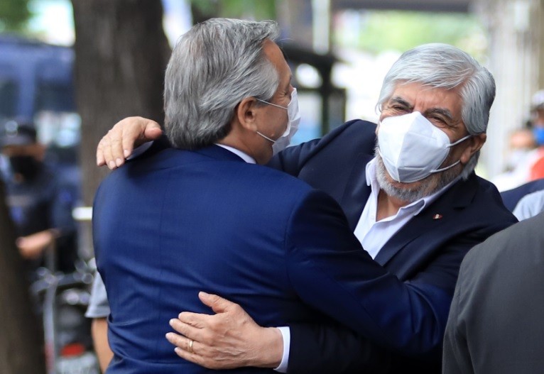 Alberto Fernández con Moyano en el Día del Camionero: "Antes que nada soy un compañero" | Política y economía