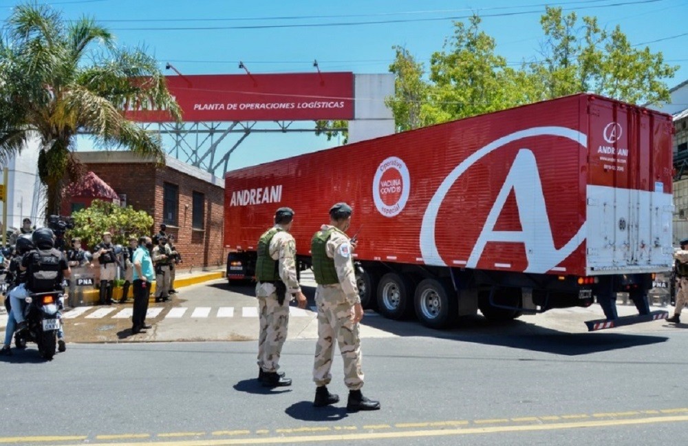 Comenzó la distribución de las vacunas a todo el país | Telefe Noticias