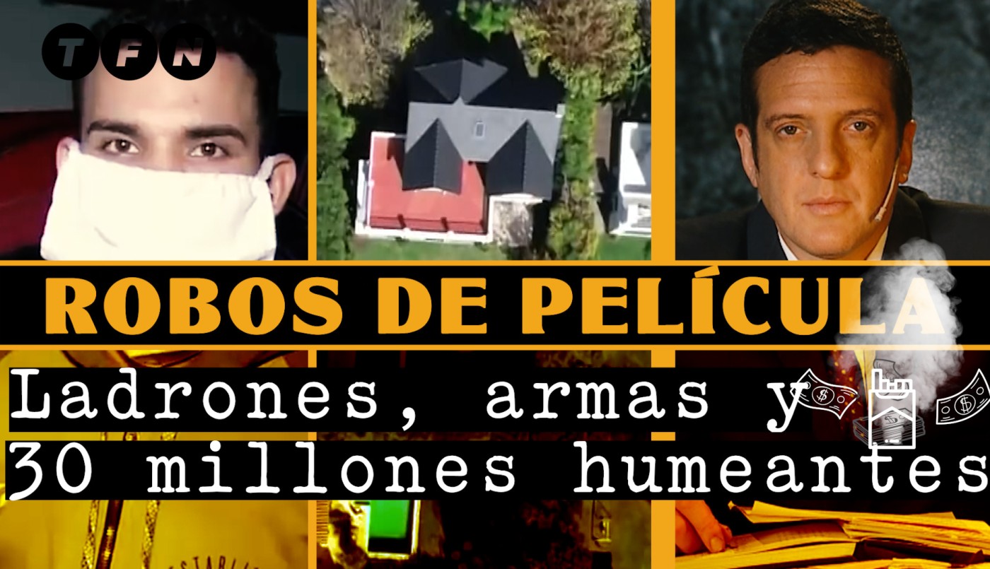 Burlaron la vigilancia y se llevaron millones en cajas de cigarrillos: así fue el robo a un country en Hudson | Telefe Noticias