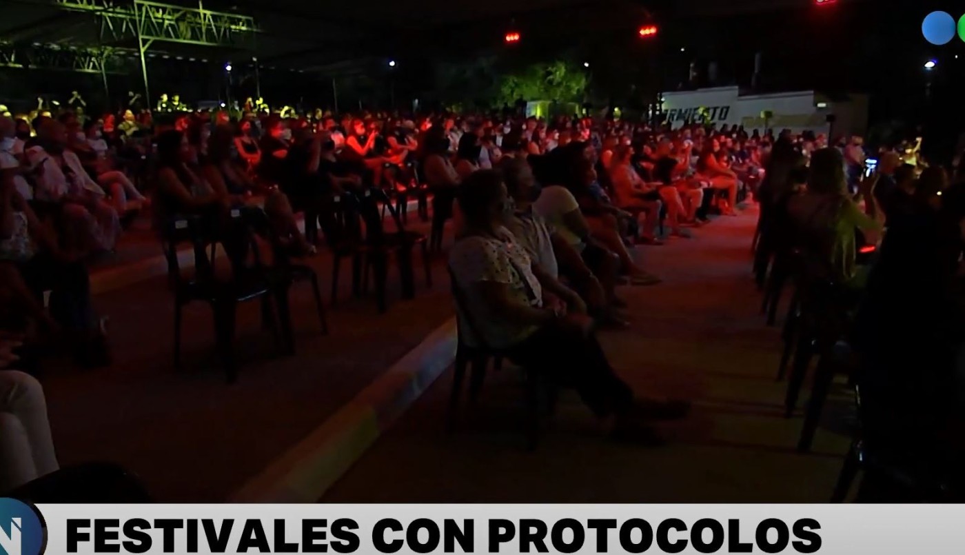 Nueva normalidad: comenzaron los festivales con protocolos | Córdoba