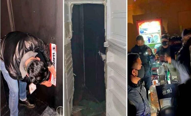 Clausuraron un bar ilegal al que se entraba por la puerta de una heladera | Internacionales