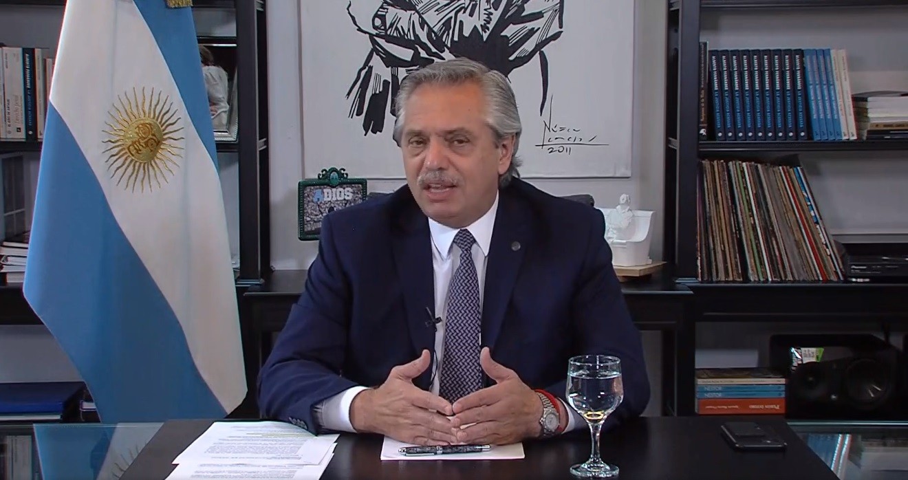 Ante el Foro de Davos, el Presidente instó a "dejar atrás el capitalismo infeliz" | Política y economía