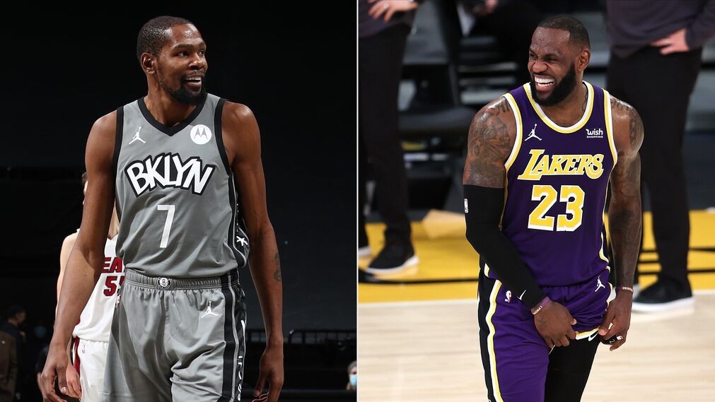 Durant y LeBron encabezan las votaciones para el All-Star de la NBA | Deportes
