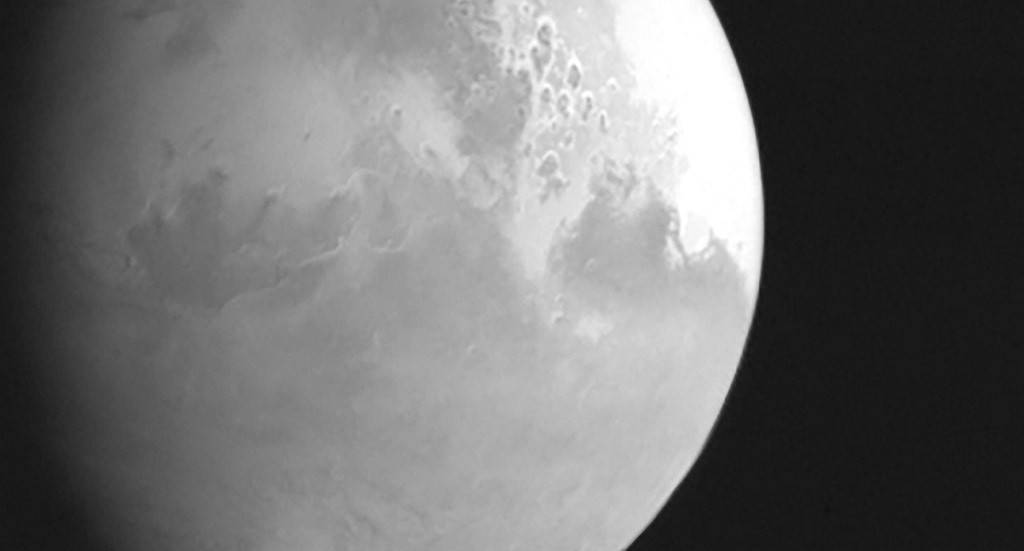 Sonda china que se dirige a Marte envió su primera del planeta | Actualidad