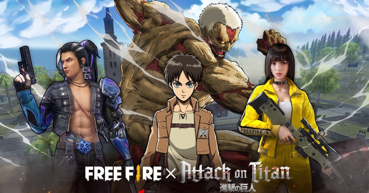 Free Fire y Attack on Titan se unen para una importante colaboración | Curiosidades