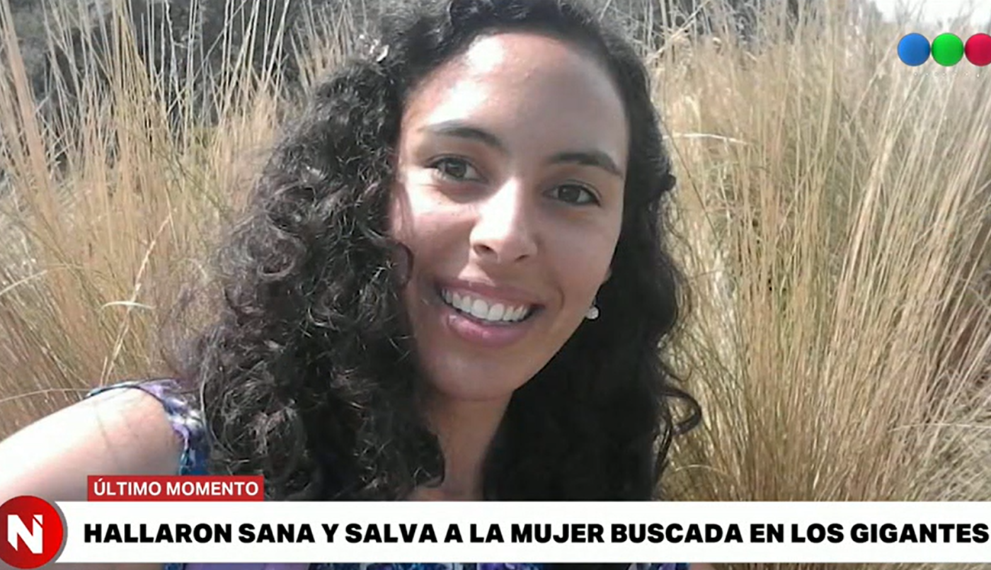 URGENTE: encontraron a la mujer desaparecida en Los Gigantes | Córdoba