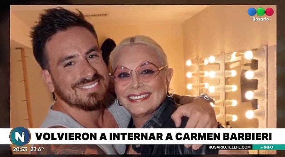 Internaron nuevamente a Carmen Barbieri | Espectáculos