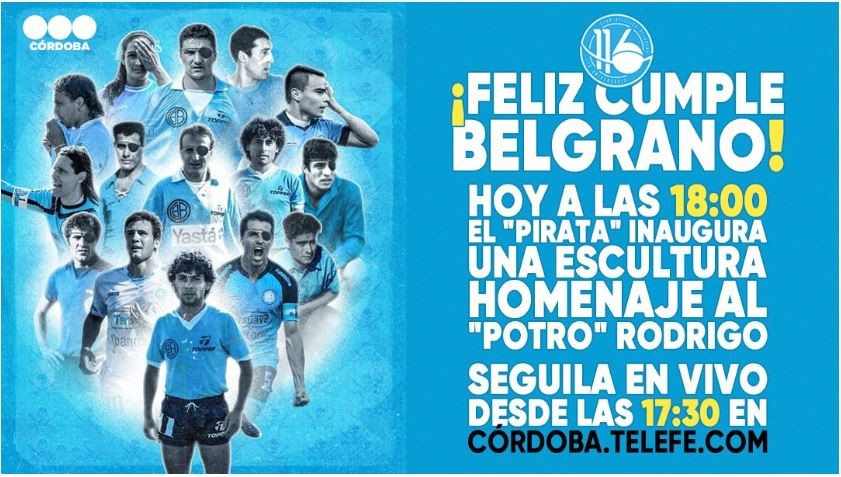 "El Potro" Rodrigo se instala en el Gigante de Alberdi y lo verás en vivo por cordoba.telefe.com | Córdoba