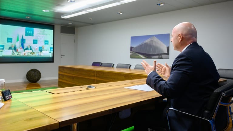 El presidente de la FIFA Infantino explicó al G20 las reformas para luchar contra la corrupción | Deportes