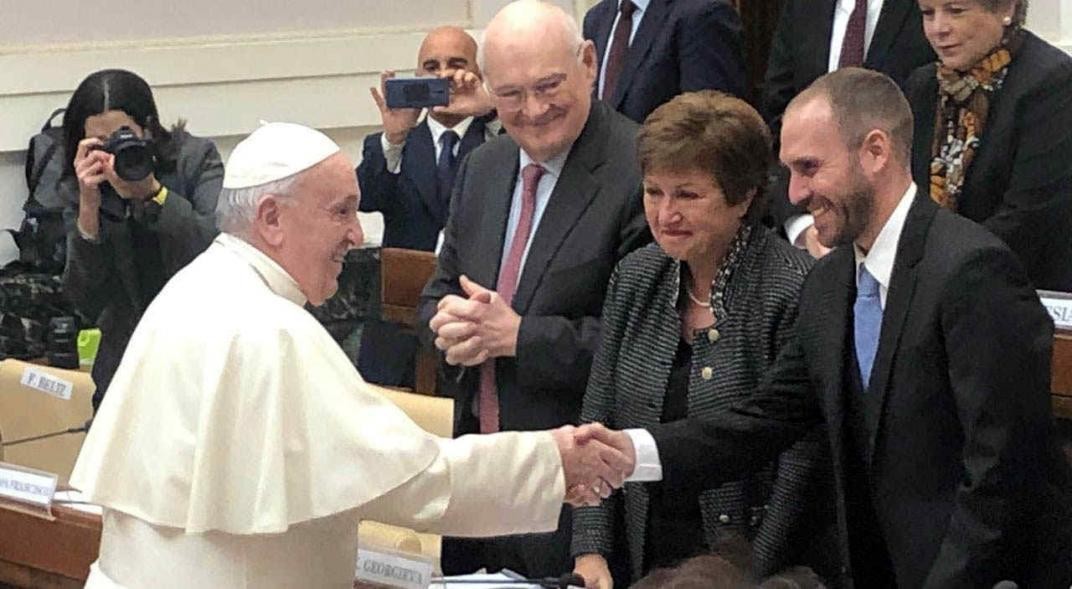Guzmán visitó al Papa Francisco en el Vaticano | Política y economía