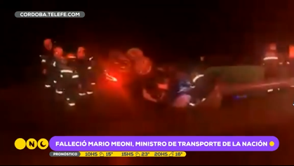 Las primeras imágenes del lugar del accidente que provocó la muerte del Ministro Meoni | Actualidad