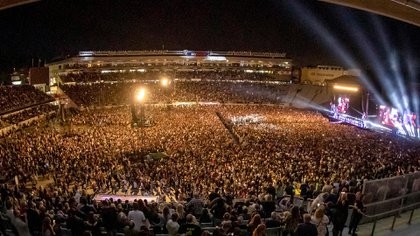 50 mil personas disfrutaron del show más grande desde el inicio de la pandemia | Internacionales