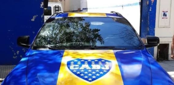 Video: Encontraron el auto más hincha de Boca del mundo en un distante país | Curiosidades