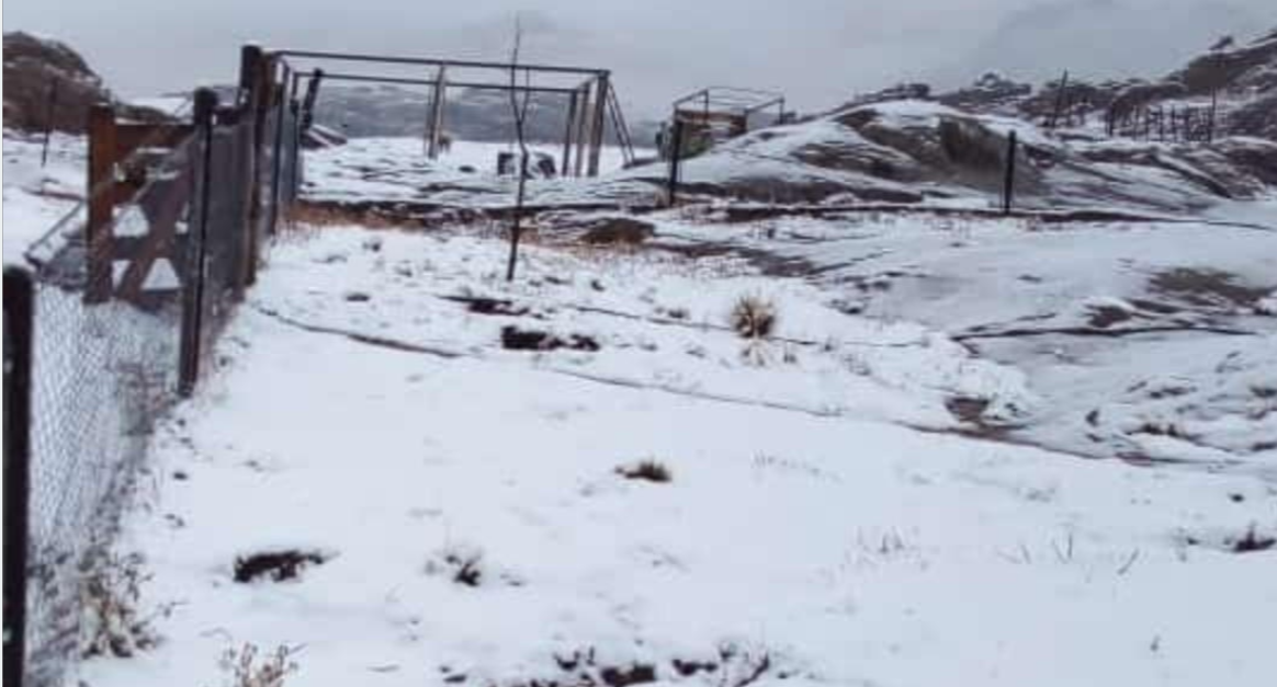 Llegó la nieve a Córdoba y el frío persistirá en lo que resta de la semana | Córdoba